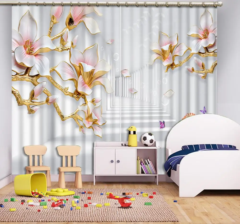 european curtains custom Embossed branch 3D curtains home window photo window curtain 3d high shading modern 3d blackout window
european curtains custom Embossed branch 3D curtains home window photo window curtain 3d high shading modern 3d blackout window