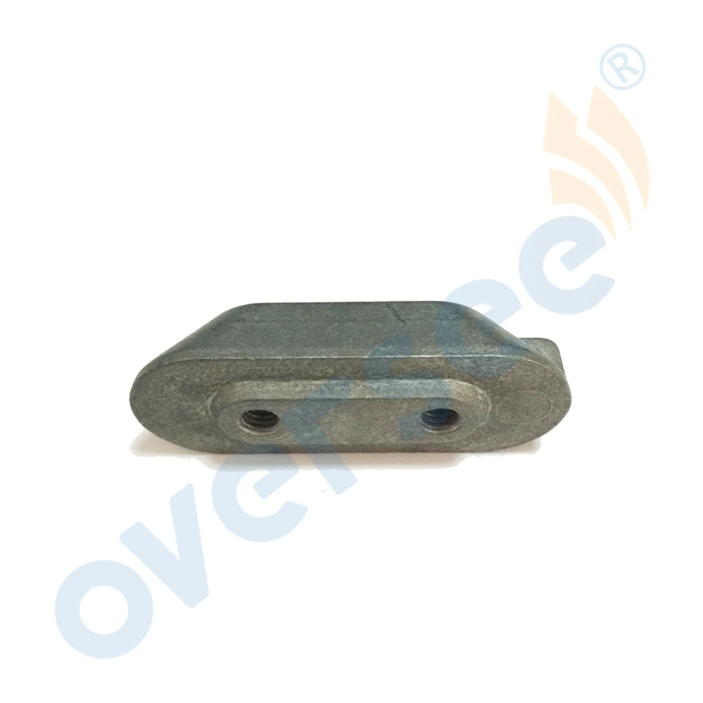 OVERSEE 4-6-8-9.9-15 HP Outboard Anode Plate Small Zinc 6E0-45251-12 For Yamaha Outboard Engine 