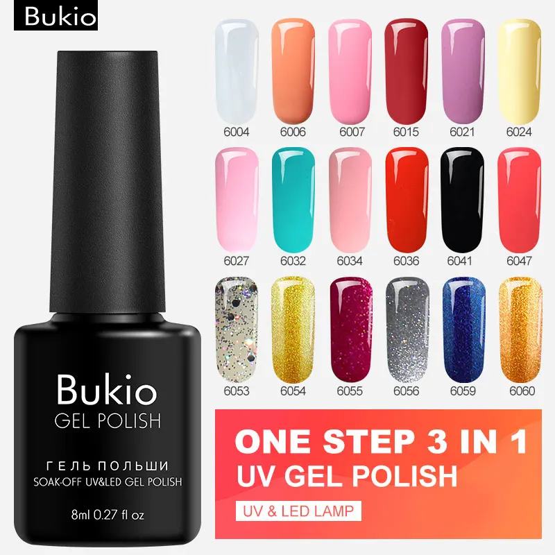 Bukio Primer for Nails One Step 3 In 1 Soak Off Nail Gel Polish Uv and Led Permanent Enamels for A Manicure Gel Paint
Bukio Primer for Nails One Step 3 In 1 Soak Off Nail Gel Polish Uv and Led Permanent Enamels for A Manicure Gel Paint
