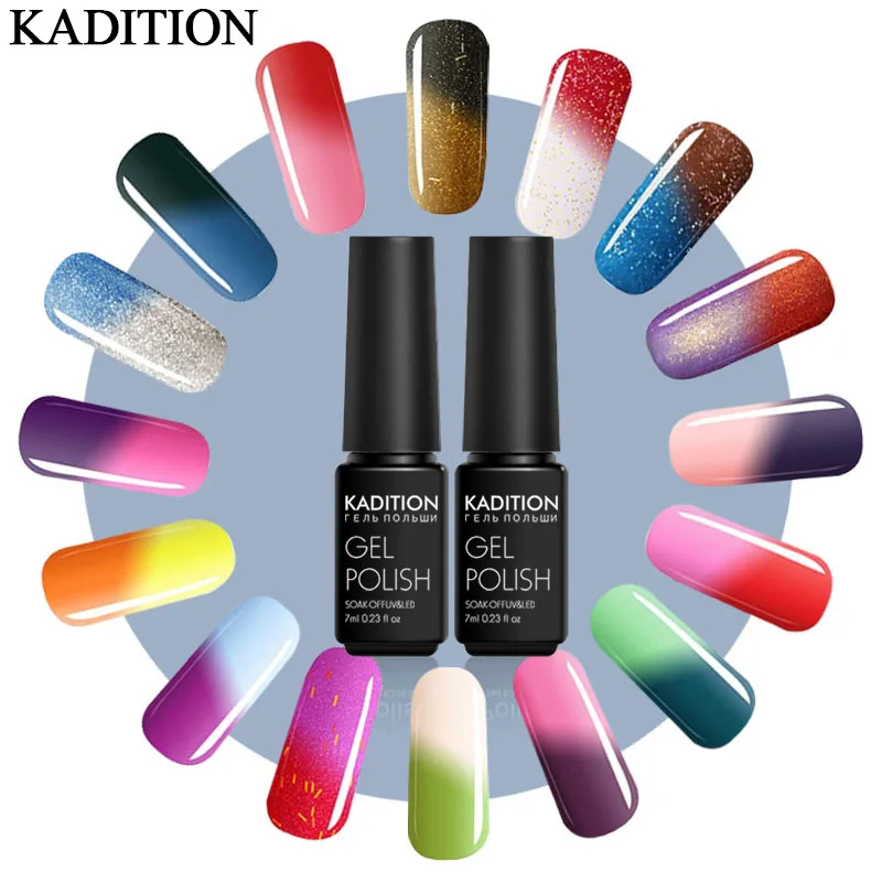 KADITION Gel Nail Polish Temperature Change Varnish 29 Colour Thermo Gel Lacquer Professional UV Manicure Tool Gel Polish Art
KADITION Gel Nail Polish Temperature Change Varnish 29 Colour Thermo Gel Lacquer Professional UV Manicure Tool Gel Polish Art