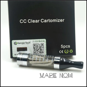 5PCS 100% Original Kanger T2 Atomizer 2.4ml Kanger T2 Clearomizer Tank CC Clear Cartomizer 2.4ML for Electronic Cigarette
5PCS 100% Original Kanger T2 Atomizer 2.4ml Kanger T2 Clearomizer Tank CC Clear Cartomizer 2.4ML for Electronic Cigarette