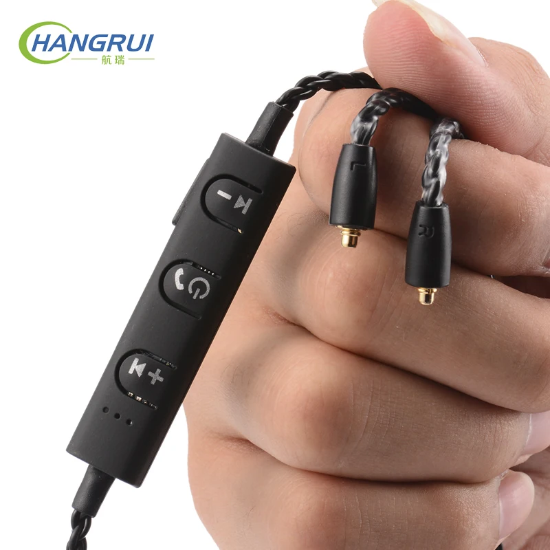 Hangrui MMCX Cable Bluetooth Earphone Cable for Shure SE535 SE215 SE846 UE900 Headphone Bluetooth 4.1 Adapter Silver Plated Wire
Hangrui MMCX Cable Bluetooth Earphone Cable for Shure SE535 SE215 SE846 UE900 Headphone Bluetooth 4.1 Adapter Silver Plated Wire
