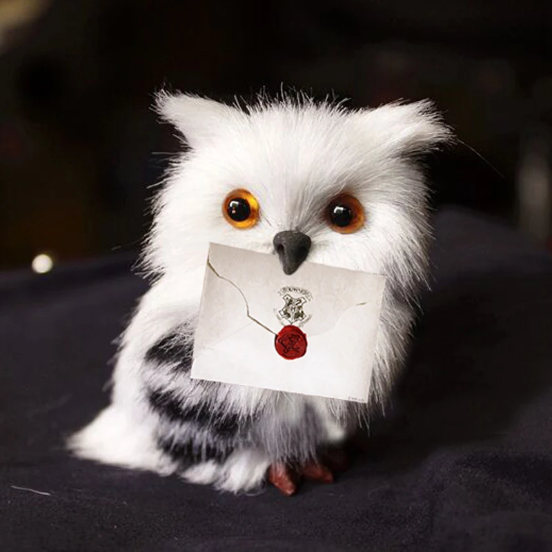 New Harri potter 7cm High Cute Snowy Owl Hedwig Letter Delivery Doll + Acceptance Letter Cute Toys action figure Birthday kid
New Harri potter 7cm High Cute Snowy Owl Hedwig Letter Delivery Doll + Acceptance Letter Cute Toys action figure Birthday kid