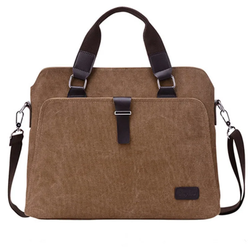 Fashion Canvas Briefcases Business Men Messenger Bags Solid Handbags Travel Cross-Body Shoulder
Fashion Canvas Briefcases Business Men Messenger Bags Solid Handbags Travel Cross-Body Shoulder