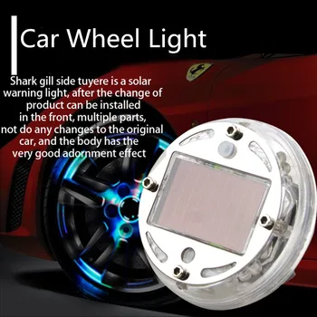 4 Modes 12 LED DC12V Car Auto Solar Energy Flash Wheel Tire Tyre Light Lamp Decoration 7.5 x 7.5 x 4.5cm Waterproof Warning Role
4 Modes 12 LED DC12V Car Auto Solar Energy Flash Wheel Tire Tyre Light Lamp Decoration 7.5 x 7.5 x 4.5cm Waterproof Warning Role