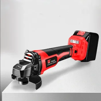 Rechargable 21V Cordless Brushless Grinder with 3.0Ah Lithium Li-ion Battery 100mm Angle Grinding Cutting Machine Kit Box 
Rechargable 21V Cordless Brushless Grinder with 3.0Ah Lithium Li-ion Battery 100mm Angle Grinding Cutting Machine Kit Box