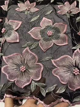Sequins Lace Fabric High Quality Latest African Lace Fabric Wedding Tulle Lace Fabric French Nigerican With Beads
Sequins Lace Fabric High Quality Latest African Lace Fabric Wedding Tulle Lace Fabric French Nigerican With Beads
