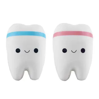 Decompression Cute Simulation Tooth Squeeze Toy Slow Rising Stress Reliever Christmas New Year Gift
Decompression Cute Simulation Tooth Squeeze Toy Slow Rising Stress Reliever Christmas New Year Gift