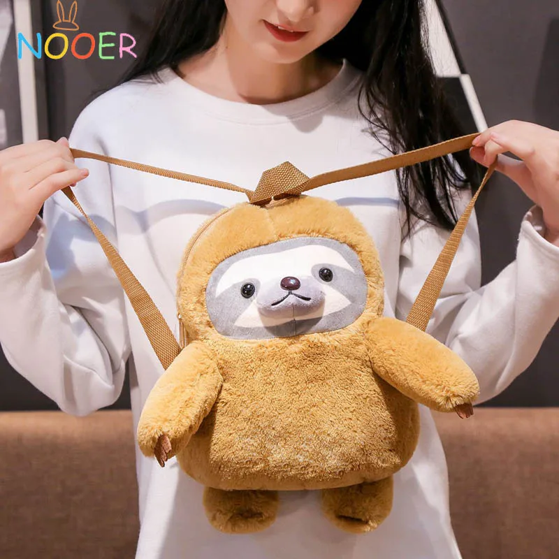 Nooer New Sloth Plush Backpack Soft Cute Sloth Plush Toys For Kids Girls Children School Bag Kids Girl Birthday Gift
Nooer New Sloth Plush Backpack Soft Cute Sloth Plush Toys For Kids Girls Children School Bag Kids Girl Birthday Gift