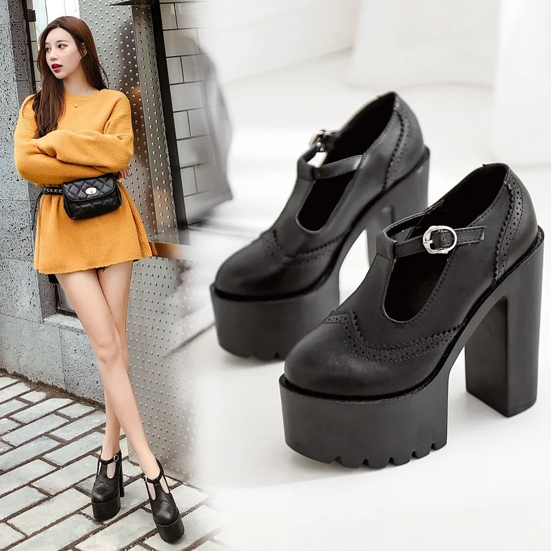 LTARTA 2019 Women platfrom Sandals Pumps High New Waterproof Platform Thick Buckle High Heels Stage high-heeled Shoes JXQ-A6-2
LTARTA 2019 Women platfrom Sandals Pumps High New Waterproof Platform Thick Buckle High Heels Stage high-heeled Shoes JXQ-A6-2