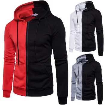 Men's Casual Hooded Jacket Contrast Color Zipper Fly Plus Size Cardigan Sweatshirt Hip Hop Streetwear Relaxed Hoodies Outerwear
Men's Casual Hooded Jacket Contrast Color Zipper Fly Plus Size Cardigan Sweatshirt Hip Hop Streetwear Relaxed Hoodies Outerwear
