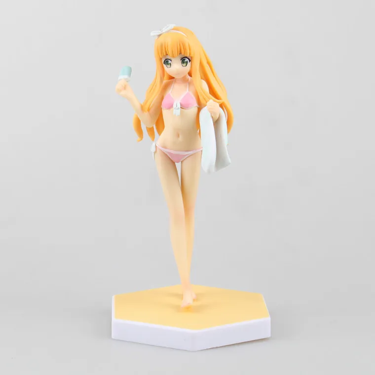 Anime Hentai Ouji To Warawanai Neko Azusa Azuki Swimsuit Ver PVC Action Figure Collectible Model doll toy 17cm
Anime Hentai Ouji To Warawanai Neko Azusa Azuki Swimsuit Ver PVC Action Figure Collectible Model doll toy 17cm