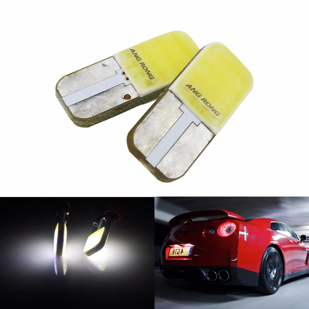 ANGRONG 2x High Power COB LED 501 Bulb No Error T10 194 W5W Number Plate Light DRL White 6000K
ANGRONG 2x High Power COB LED 501 Bulb No Error T10 194 W5W Number Plate Light DRL White 6000K