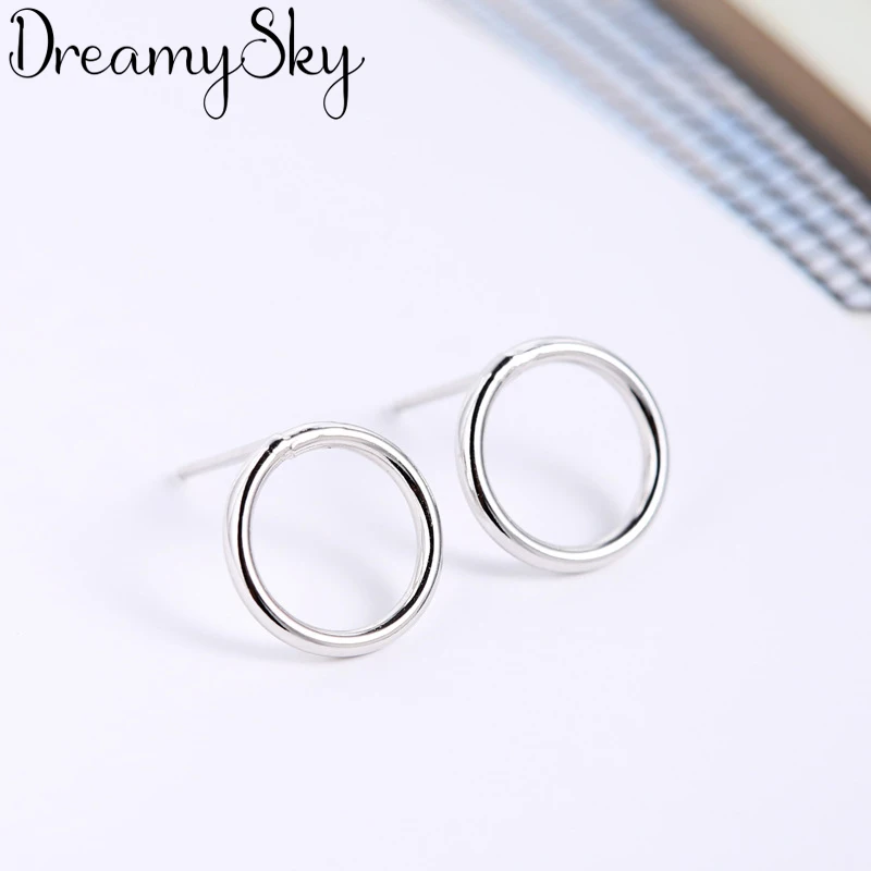 DreamySky Real Pure 925 Sterling Silver Circle Big Earrings For Women Gift Fashion Wedding Christmas Jewelry Pendientes Brincos
DreamySky Real Pure 925 Sterling Silver Circle Big Earrings For Women Gift Fashion Wedding Christmas Jewelry Pendientes Brincos