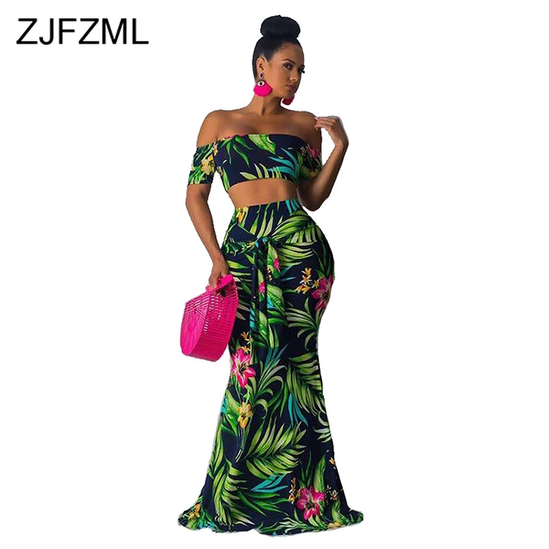 Print Sexy 2 Piece Trumpet Dress Women Off The Shoulder Backless Tie Up Beach Dress Summer High Waist Skinny Maxi Long Dress
Print Sexy 2 Piece Trumpet Dress Women Off The Shoulder Backless Tie Up Beach Dress Summer High Waist Skinny Maxi Long Dress