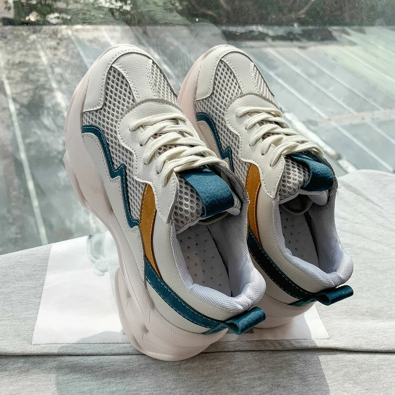 Women Sneakers 2019 Thick Sole Ladies Platform Shoes Height Increasing Chunky Shoes Women Casual Shoes
Women Sneakers 2019 Thick Sole Ladies Platform Shoes Height Increasing Chunky Shoes Women Casual Shoes
