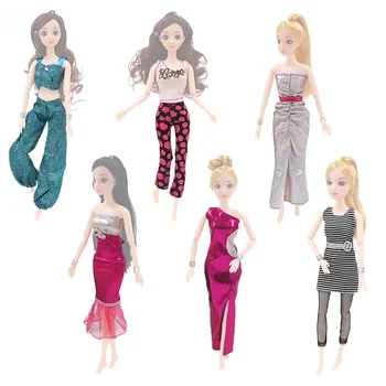 10Pcs Elegant Princess Handmade Doll Toy Dresses Outfits Grows Clothes+10 Pair Shoes Accessories for Barbie Toys Kids Girls Gift
10Pcs Elegant Princess Handmade Doll Toy Dresses Outfits Grows Clothes+10 Pair Shoes Accessories for Barbie Toys Kids Girls Gift