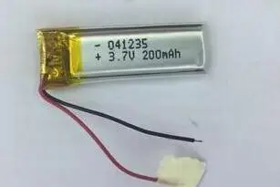 free shipping 2pcs/lot 401235 041235 3.7v 200mah polymer lithium battery for MP3 MP4 GPS recorder watch bluetooth headset
free shipping 2pcs/lot 401235 041235 3.7v 200mah polymer lithium battery for MP3 MP4 GPS recorder watch bluetooth headset