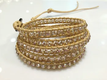 Trendy Bracelet Crystal Bracelet Fashion Jewelry 5 Wraps 85CM Women Jewelry Free Shipping
Trendy Bracelet Crystal Bracelet Fashion Jewelry 5 Wraps 85CM Women Jewelry Free Shipping
