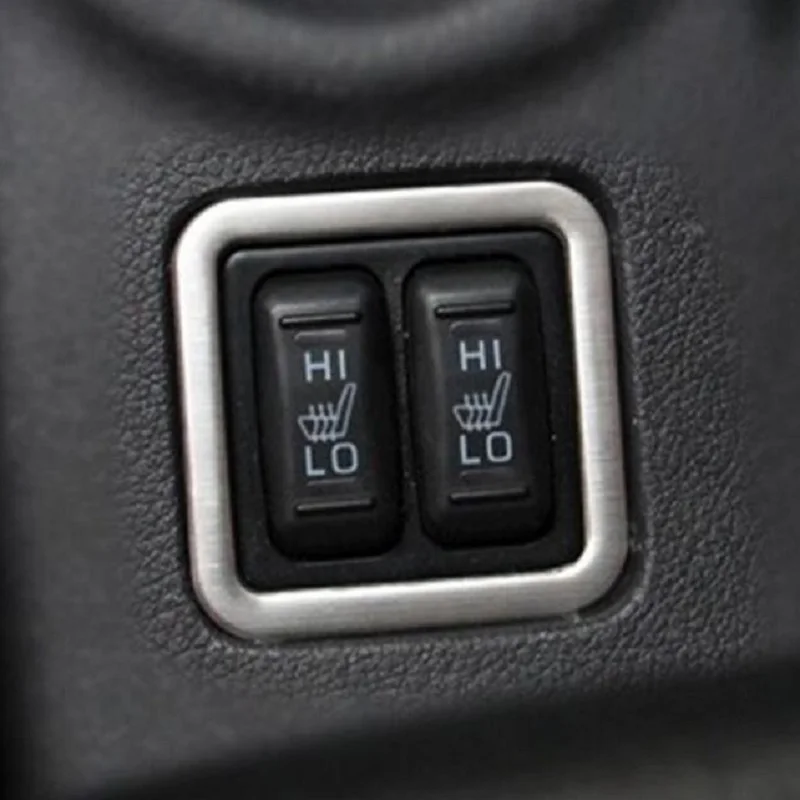 For Mitsubishi Outlander 2013 2014 2015 2016 2017 seat heating button decorative frame stainless steel interior paste
For Mitsubishi Outlander 2013 2014 2015 2016 2017 seat heating button decorative frame stainless steel interior paste