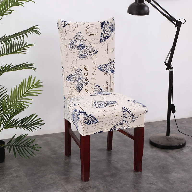 European Flower Printing Removable Chair Cover Big Elastic Slipcover Modern Kitchen Seat Case Stretch Chair Cover For Banquet
European Flower Printing Removable Chair Cover Big Elastic Slipcover Modern Kitchen Seat Case Stretch Chair Cover For Banquet