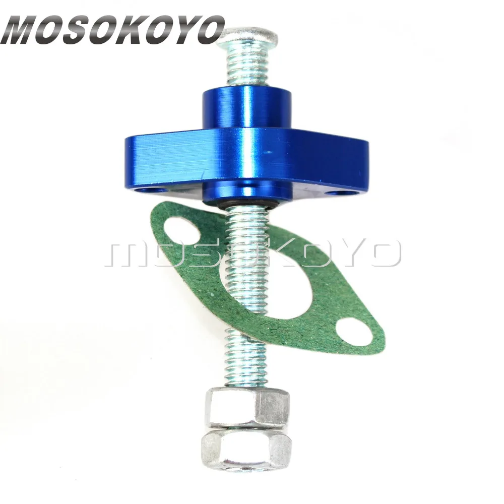 Aluminum Manual Cam Chain Tensioner for Yamaha FZ6 FZ1 YZF TTR WR KAWASAKI KLF KLT KLX Off Road ATV Street Bike
Aluminum Manual Cam Chain Tensioner for Yamaha FZ6 FZ1 YZF TTR WR KAWASAKI KLF KLT KLX Off Road ATV Street Bike