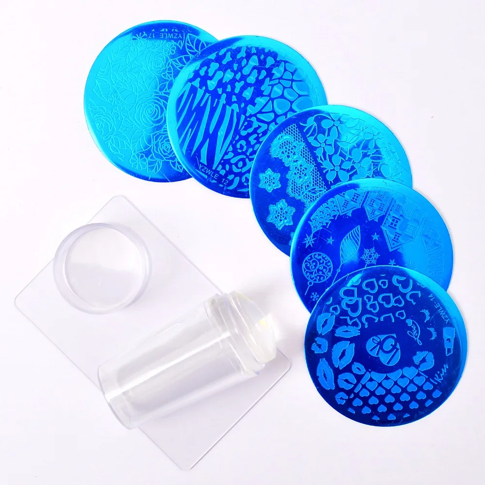 FWC Nail Art Templates Pure Clear Stamp Stamping Plates Manicure Transparent Nail Stamping Plates DIY nail art decorations
FWC Nail Art Templates Pure Clear Stamp Stamping Plates Manicure Transparent Nail Stamping Plates DIY nail art decorations