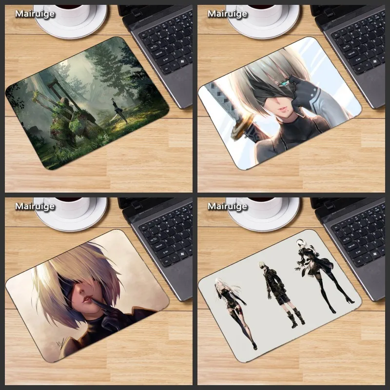 Mairuige NieR:Automata 2B Girls Gaming Mouse Pad Small Size22x18/25x20/29x25cm Table Mats Rubber Anti-skid Wear Mousepads
Mairuige NieR:Automata 2B Girls Gaming Mouse Pad Small Size22x18/25x20/29x25cm Table Mats Rubber Anti-skid Wear Mousepads