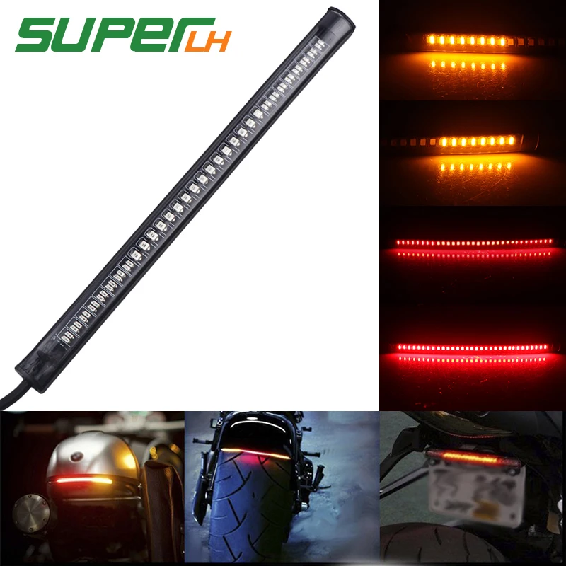 1PC Universal Car Motorcycle Flexible Brake Tail Stop Light Motorcycle Led Tail Light Turn Signal Brake License Plate Strip DRL
1PC Universal Car Motorcycle Flexible Brake Tail Stop Light Motorcycle Led Tail Light Turn Signal Brake License Plate Strip DRL