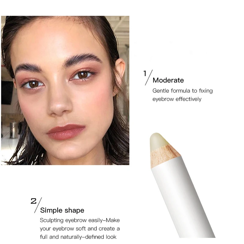 1 Pcs Eyebrow Styling Pencil Waterproof Transparent Eyebrows Wax Pen with Sharpener OR88
1 Pcs Eyebrow Styling Pencil Waterproof Transparent Eyebrows Wax Pen with Sharpener OR88