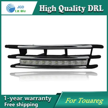 Free shipping ! 12V 6000k LED DRL Daytime running light case for VW Touareg 2011-2013 Fog lamp frame Fog light Car styling
Free shipping ! 12V 6000k LED DRL Daytime running light case for VW Touareg 2011-2013 Fog lamp frame Fog light Car styling