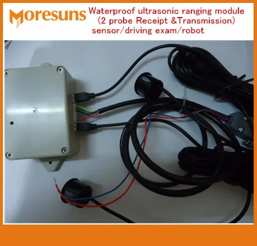 

Fast Free Ship Waterproof type ultrasonic ranging module(2 probe Receipt &Transmission) sensor/driving exam/robot