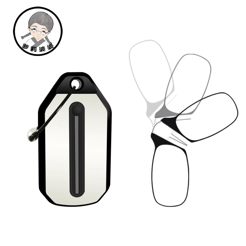 Clip Nose Reading Glasses Mini Folding Reading Glasses Men and Women Easy Carry With Key Chain Case Prince -nez glass
Clip Nose Reading Glasses Mini Folding Reading Glasses Men and Women Easy Carry With Key Chain Case Prince -nez glass