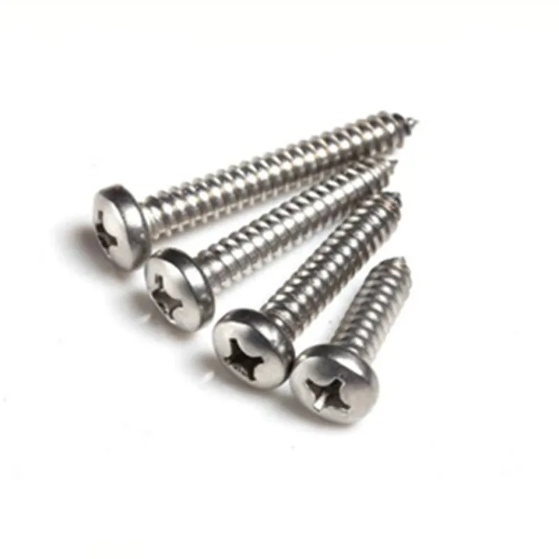 AXK 1pcs 201 stainless steel self-tapping screws \ Phillips pan head screws \ round head screws GB845 M3.9*6.5-70mm
AXK 1pcs 201 stainless steel self-tapping screws \ Phillips pan head screws \ round head screws GB845 M3.9*6.5-70mm