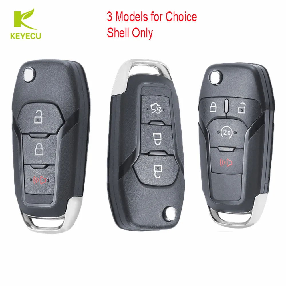 KEYECU New Flip Remote Car Key Shell Case for Ford Fusion Edge Explorer 2013-2015 FCC ID: N5F-A08TAA (Shell Only) HU101 blade
KEYECU New Flip Remote Car Key Shell Case for Ford Fusion Edge Explorer 2013-2015 FCC ID: N5F-A08TAA (Shell Only) HU101 blade