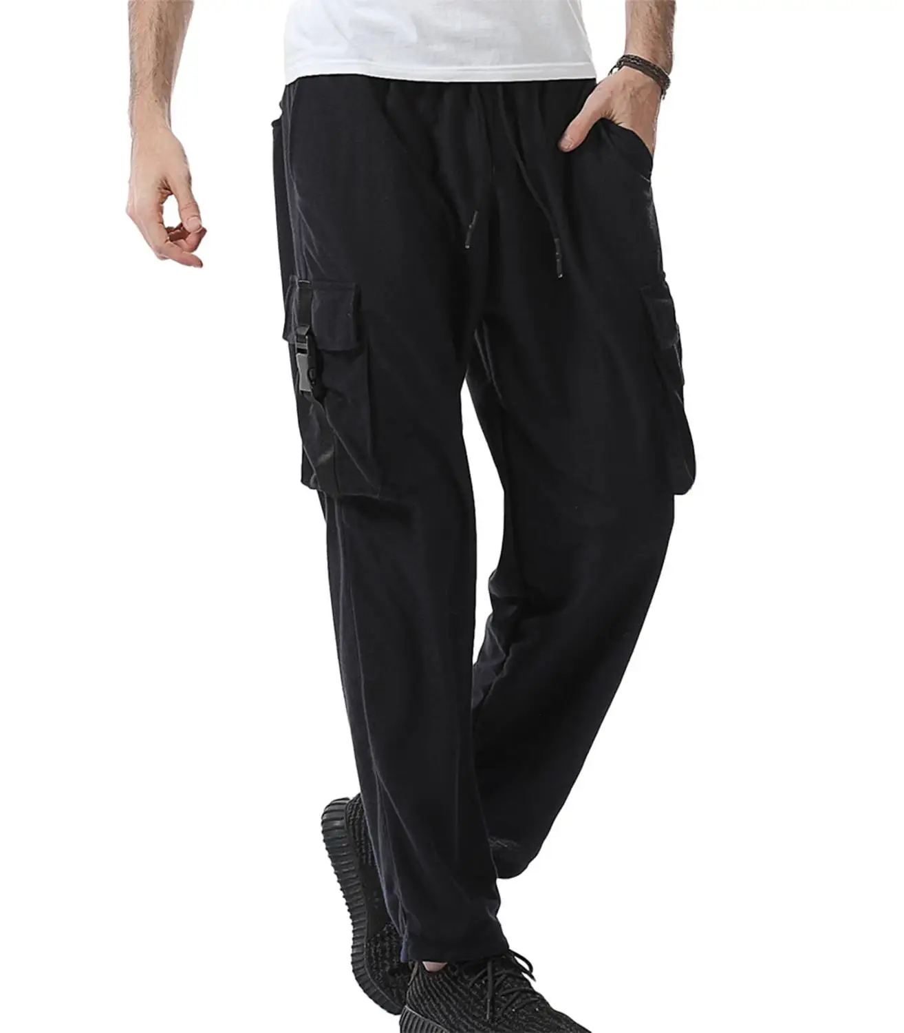 Casual Cotton Pant Joggers Mens Fitness hip hop Track Pants Male Sweatpants Military Tactical Black Trousers Men Streetwear
Casual Cotton Pant Joggers Mens Fitness hip hop Track Pants Male Sweatpants Military Tactical Black Trousers Men Streetwear