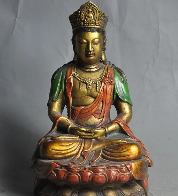 old chinese buddhism bronze Kwan-Yin Guanyin Quan yin Bodhisattva Buddha statue
old chinese buddhism bronze Kwan-Yin Guanyin Quan yin Bodhisattva Buddha statue
