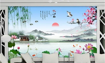 3D wallpaper custom mural non-woven wall paper sticker Have the shan-shui landscape painting photo wallpaper for walls 3d
3D wallpaper custom mural non-woven wall paper sticker Have the shan-shui landscape painting photo wallpaper for walls 3d