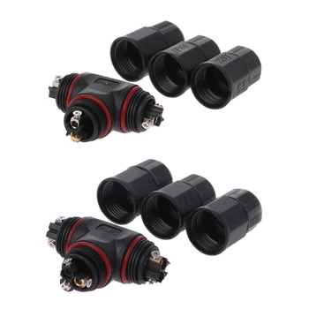 Waterproof IP68 Outdoor External Junction Box Cable Connector 2 Pin 3 Pin 8mm-10mm T Shape 230V
Waterproof IP68 Outdoor External Junction Box Cable Connector 2 Pin 3 Pin 8mm-10mm T Shape 230V