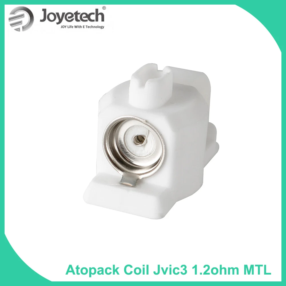 5pcs/lot 100% Original Joyetech JVIC Coil Head JVIC3 1.2ohm MTL 1.2ohm Replacement Head for Atopack kit