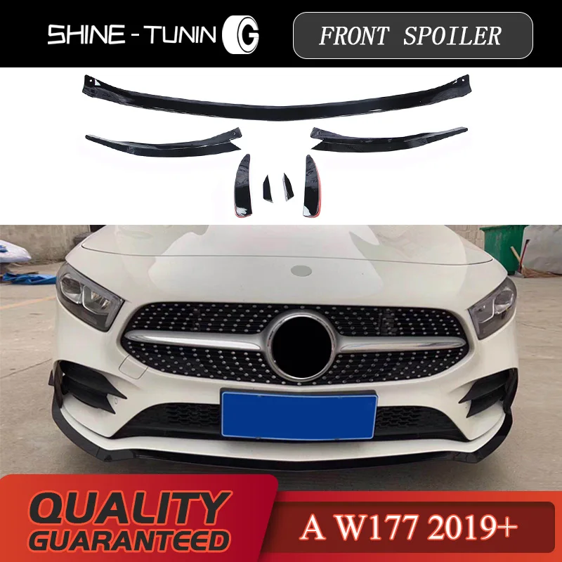 Front bumper spoiler suitable for A class W177 2019+ A200 A180 a35 a45 front body kit
Front bumper spoiler suitable for A class W177 2019+ A200 A180 a35 a45 front body kit