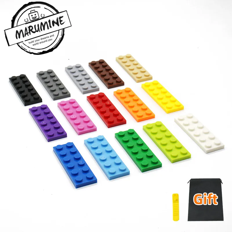 MARUMINE 100PCS 2 x 6 BasePlate Building Blocks Toys Creator MOC Bricks Educational DIY Toy Compatible All Major Brands for Kids
MARUMINE 100PCS 2 x 6 BasePlate Building Blocks Toys Creator MOC Bricks Educational DIY Toy Compatible All Major Brands for Kids