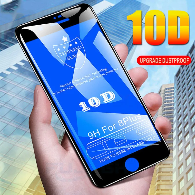 10D Screen Glass Protective Film for iPhone 6 6S 7 8 Plus X XR XS MAX Full Cover Tempered Glass Protective Film Scratchproof
10D Screen Glass Protective Film for iPhone 6 6S 7 8 Plus X XR XS MAX Full Cover Tempered Glass Protective Film Scratchproof