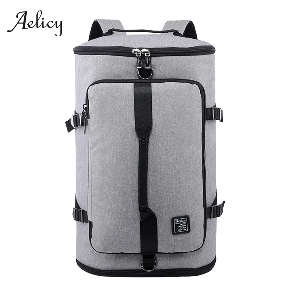 Aelicy Men Large Capacity Cylinder Backpacks Canvas Luggage Shoulder Bags Duffle Travel Waterproof Solid Travel Backpacks 606
Aelicy Men Large Capacity Cylinder Backpacks Canvas Luggage Shoulder Bags Duffle Travel Waterproof Solid Travel Backpacks 606