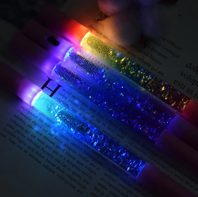 Glitter Cute Pen Liquid Color Kawaii Pen Magic Light Gel Pens Crystal Pen Office Writing Cute Stationery Gift
Glitter Cute Pen Liquid Color Kawaii Pen Magic Light Gel Pens Crystal Pen Office Writing Cute Stationery Gift