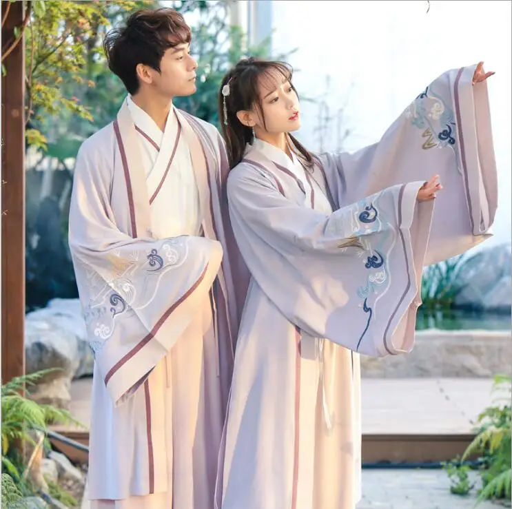 Asian Traditional improved Chinese Hanfu men embroidery costume Cosplay CP couple clothes long sleeves gowns Women Stage Outfit
Asian Traditional improved Chinese Hanfu men embroidery costume Cosplay CP couple clothes long sleeves gowns Women Stage Outfit