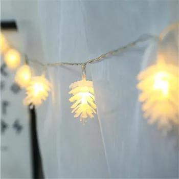 Creative 3M 20LED AA Battery powered Cute Charming Pine Cone Pendant Light Vintage Wedding Home Party Fairy Decor String Light
Creative 3M 20LED AA Battery powered Cute Charming Pine Cone Pendant Light Vintage Wedding Home Party Fairy Decor String Light