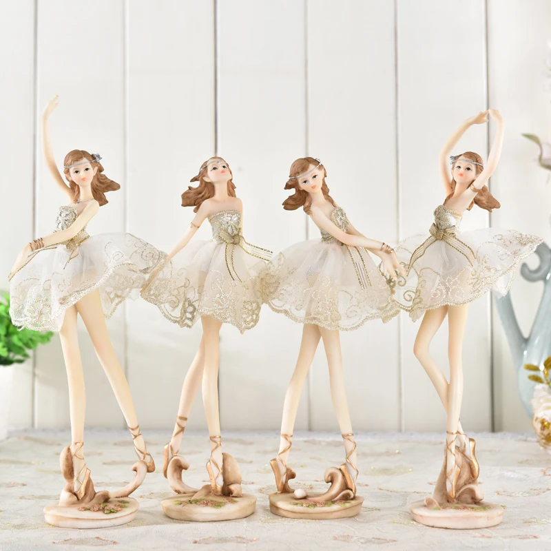 Europe Beautiful Ballet Girls Character Figurines Resin Arts And Crafts Fairy Garden Miniatures Cute Home Decoration Accessories
Europe Beautiful Ballet Girls Character Figurines Resin Arts And Crafts Fairy Garden Miniatures Cute Home Decoration Accessories