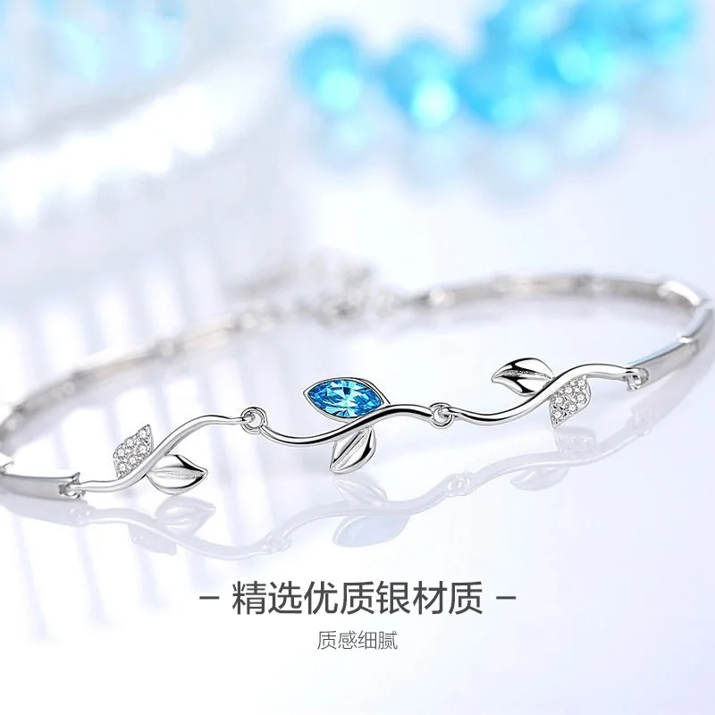 Romantic Jewelry Wholesale Bracelet 925 Silver Zircon Diamond Bracelet Jewelry S925
Romantic Jewelry Wholesale Bracelet 925 Silver Zircon Diamond Bracelet Jewelry S925
