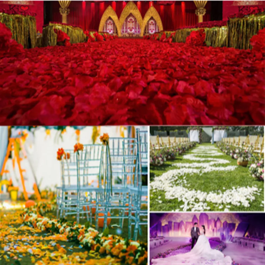 500pc/set Silk Rose Flower Fabric Artificial Petals Leaves Romantic Wedding Decorations Party Festival Table Confetti Decor
500pc/set Silk Rose Flower Fabric Artificial Petals Leaves Romantic Wedding Decorations Party Festival Table Confetti Decor